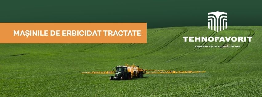 Carte tehnică: MAȘINILE DE ERBICIDAT TRACTATE DE LA TEHNOFAVORIT
