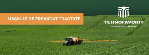 Carte tehnică: MAȘINILE DE ERBICIDAT TRACTATE DE LA TEHNOFAVORIT