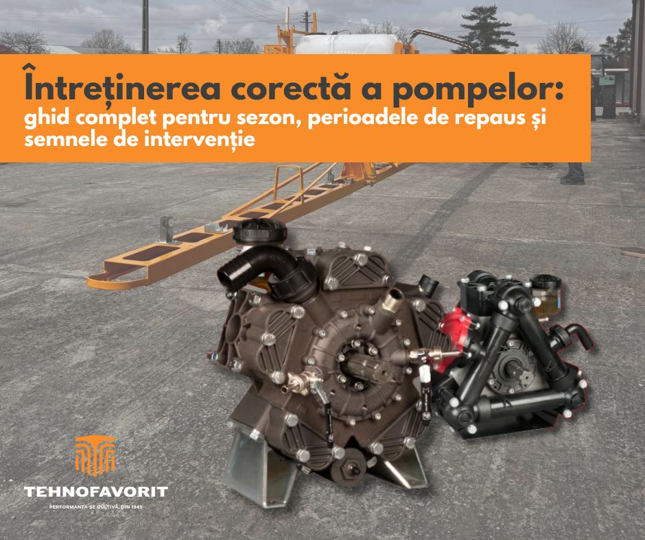 Întreținerea corectă a pompei agricole: ce trebuie să faci pentru o funcționare fără probleme.
