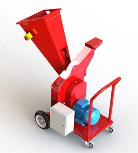 Tocător de crengi cu motor electric 3 KW