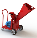 Tocător de crengi cu motor electric 3 KW-3