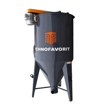 Amestecător vertical cu transportor de recuperare - 750 kg