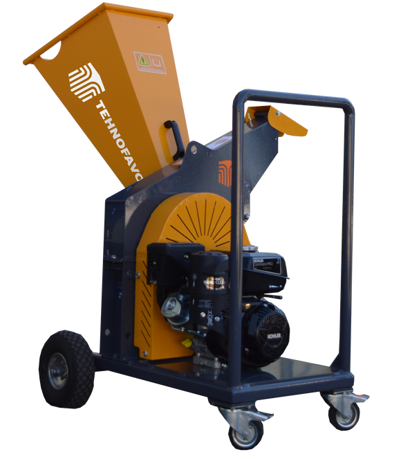 Tocător de crengi și resturi vegetale TC60MT cu motor termic KOHLER de 7 CP, benzină – diametru maxim de tăiere 6 cm