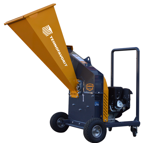 Tocător de crengi și resturi vegetale TC60MT cu motor termic KOHLER de 7 CP, benzină – diametru maxim de tăiere 6 cm