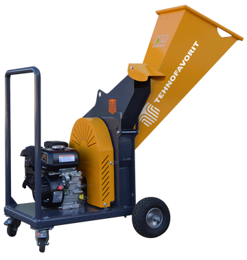 Tocător de crengi și resturi vegetale TC60MT cu motor termic KOHLER de 7 CP, benzină – diametru maxim de tăiere 6 cm
