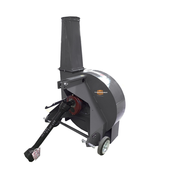 Tocătoarea de fibrase acționată la tractor