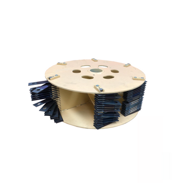 Rotor asamblat pentru moara structurala MS 45