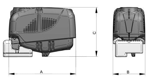 Bazin mașina de erbicidat tractată - Apollo